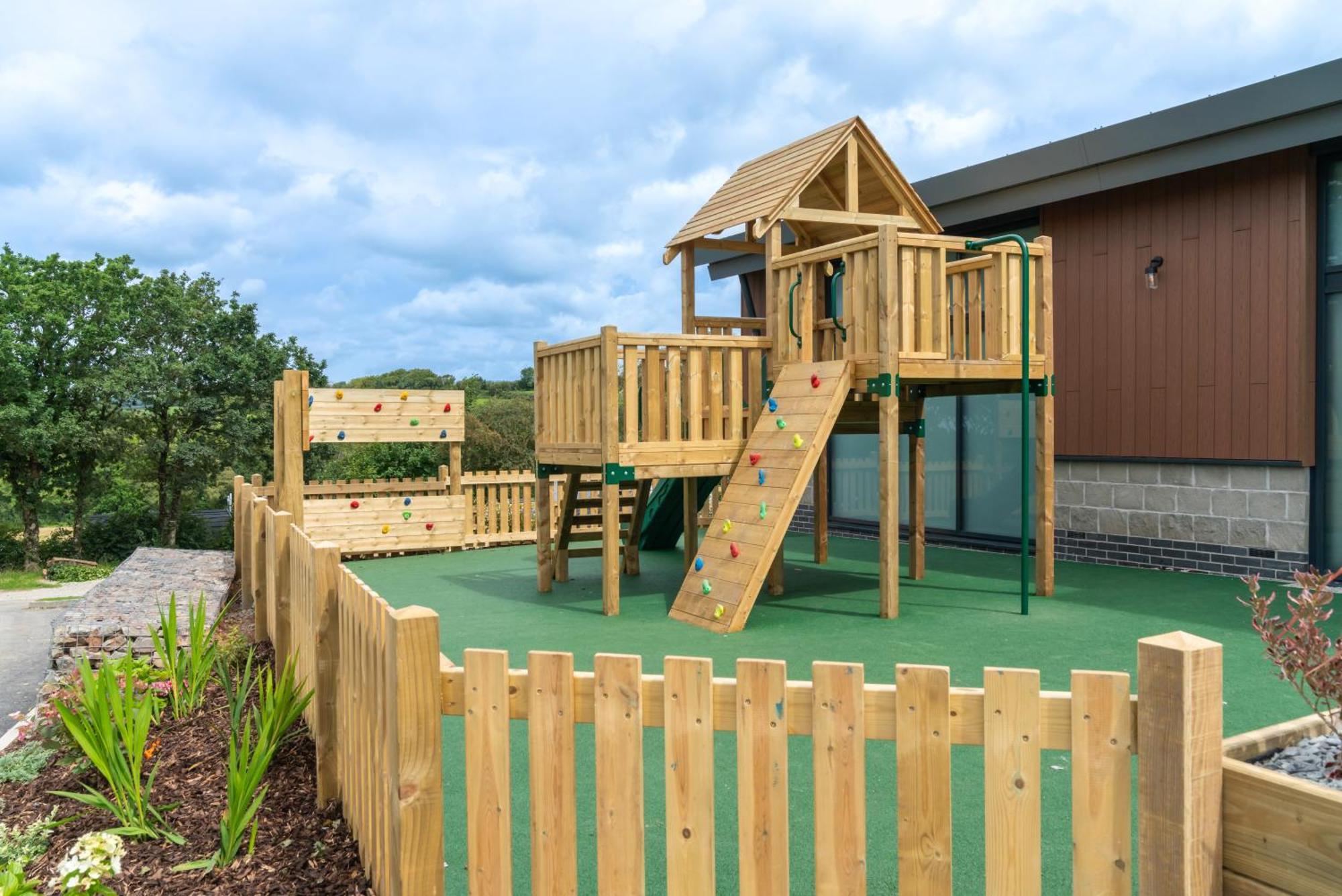 Camping Pods Hedley Wood Holiday Park Bridgerule Exterior photo